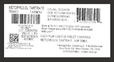 Label (Metoprolol Tart50mg)